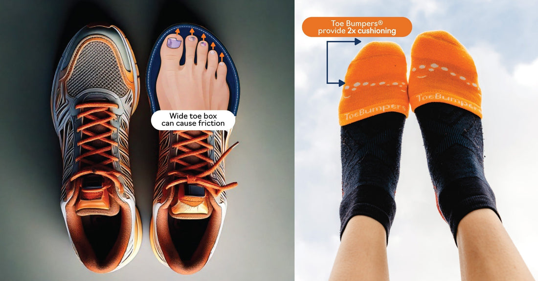 Wide Toe Box Running Shoes: Why They Can Cause Bruised Toenails & How to Prevent It