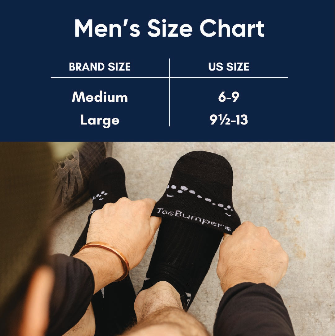 Men's Running Toe-Cushioning Sock (1 Pair)