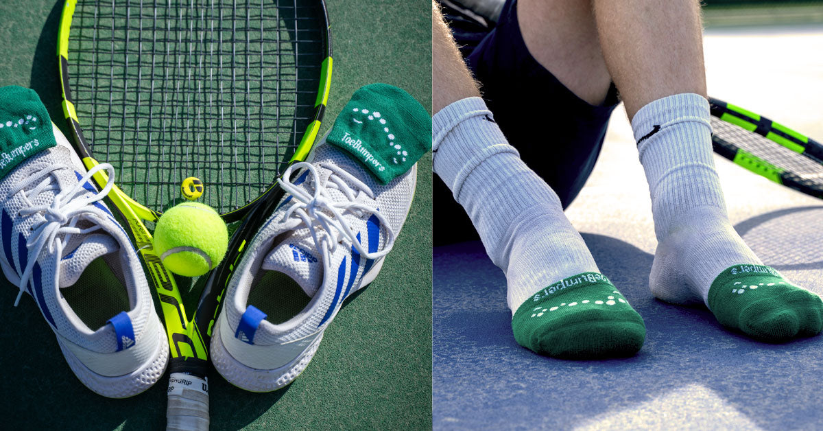 Taking Toes Prevent Tennis Toe: A Simple Toe Sock Solution – Toe Bumpers