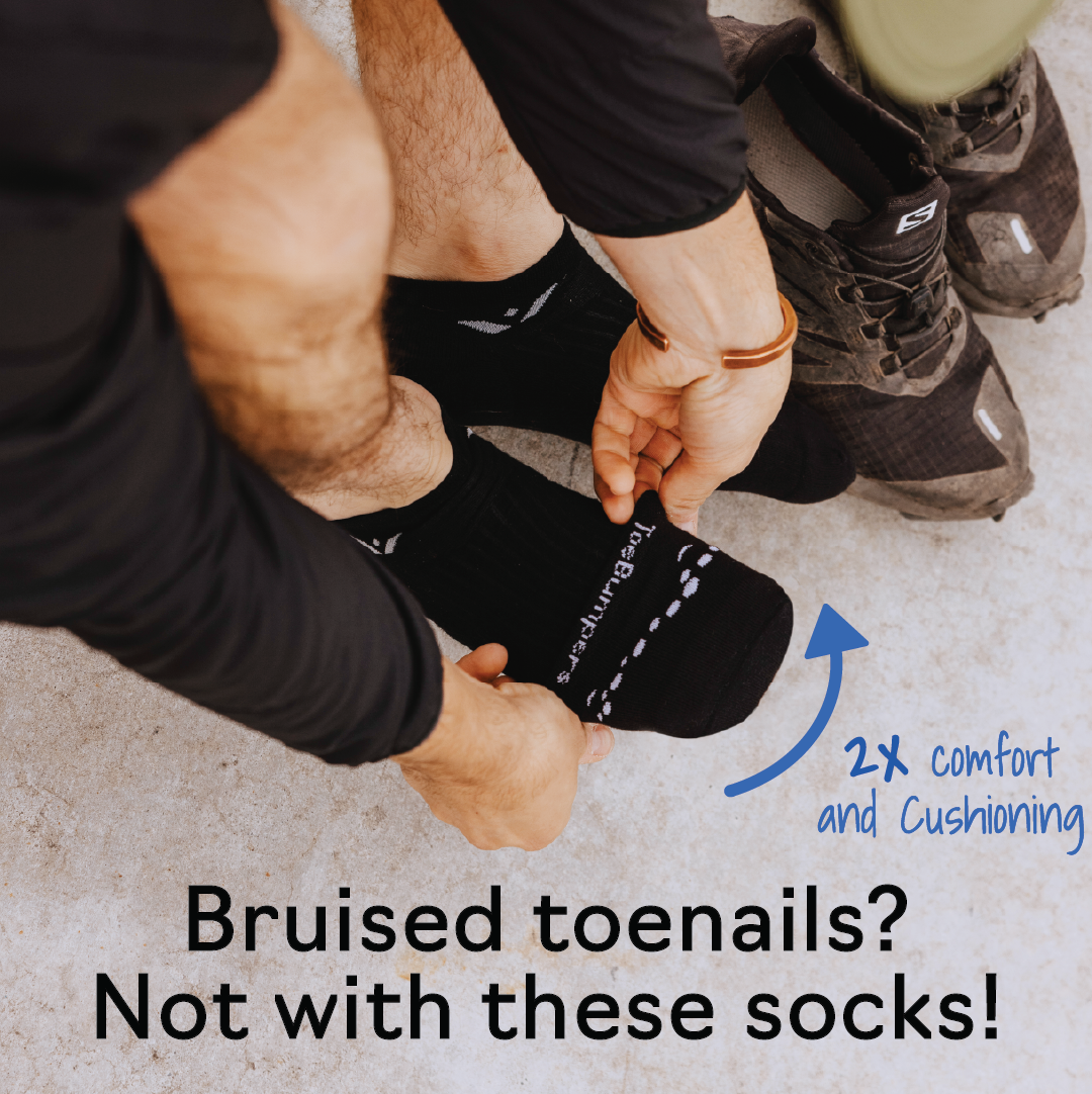 Toe Protection Socks for Running | Prevent Black Toenails & Toe Pain