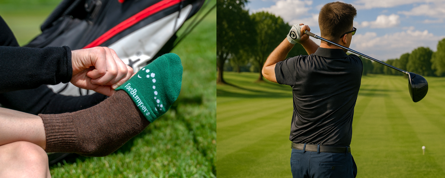 Men's Golf Socks for Sore Feet & Toes